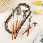 Portugal Vintage Huanghua Pear Wood Cutlery Set | Yedwo
